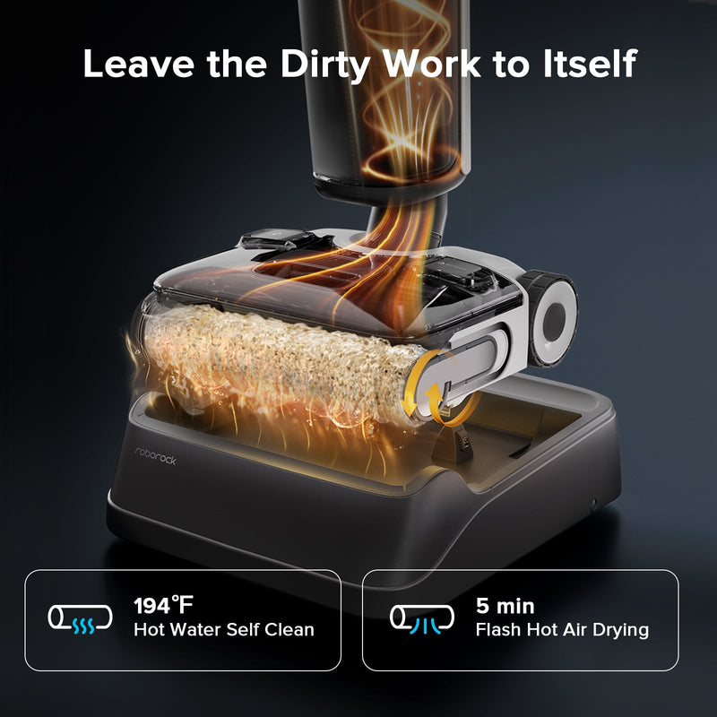 Roborock F25 ACE & F25 ALT Wet and Dry Vacuum Cleaner with 20000 Pa Suction Power and Auto Detergent Dispenser