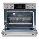 Kostch 36-Inch Electric Range with 5 Elements, Air Fry & Touchscreen Controls, 6.2 Cu. Ft. Convection Oven in Stainless Steel (KOS-36RE07T-S)