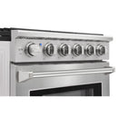 Kostch 30-Inch Gas Range with 5 Burners & 4.55 Cu. Ft. Convection Oven in Stainless Steel (KOS-30RG03M-S)