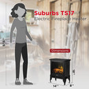 TURBRO Suburbs TS17 Electric Fireplace Stove Heater (707-98-122A)