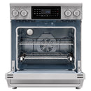 Kostch 30-Inch Electric Range with 5 Elements, Air Fry & Touchscreen Controls, 4.8 Cu. Ft. Convection Oven in Stainless Steel (KOS-30RE07T-S)