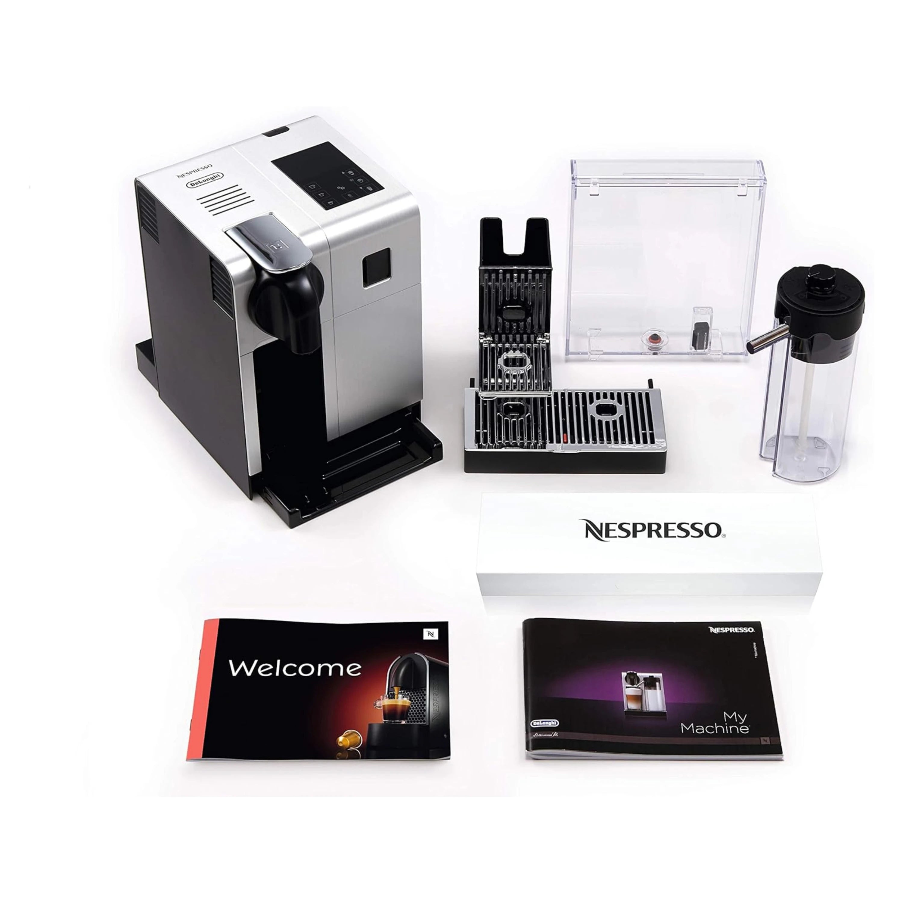 De Longhi Nespresso Lattissima Pro Capsule Espresso Cappuccino Machine