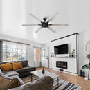 Parrot Uncle 70-Inch Madhya Industrial Ceiling Fan with Remote Control (F8278110V)