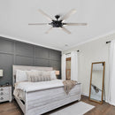 Parrot Uncle 70-Inch Madhya Industrial Ceiling Fan with Remote Control (F8278110V)