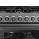 Cosmo 36-Inch Gas Range in Matte Black (COS-EPGR366-BK)