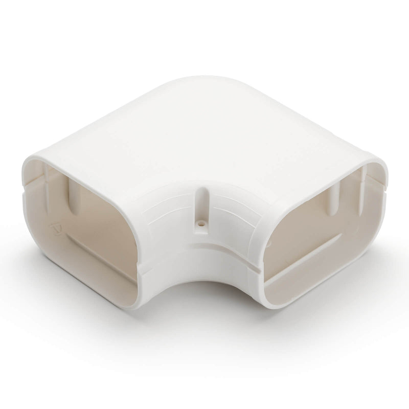 TURBRO 90° Flat Elbow Part, Line Cover Set for Split AC