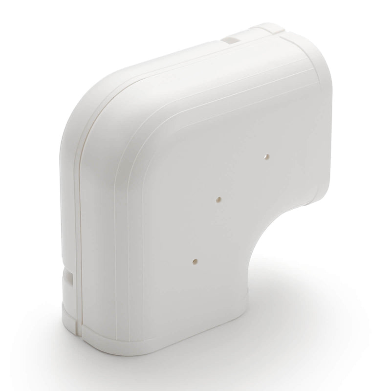 TURBRO 90° Flat Elbow Part, Line Cover Set for Split AC