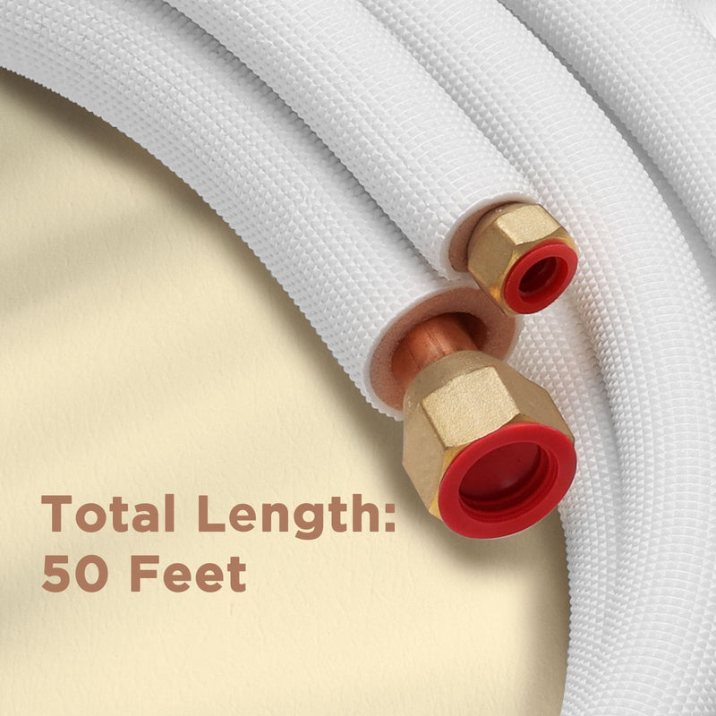 TURBRO 50 Ft. Mini Split Line Set