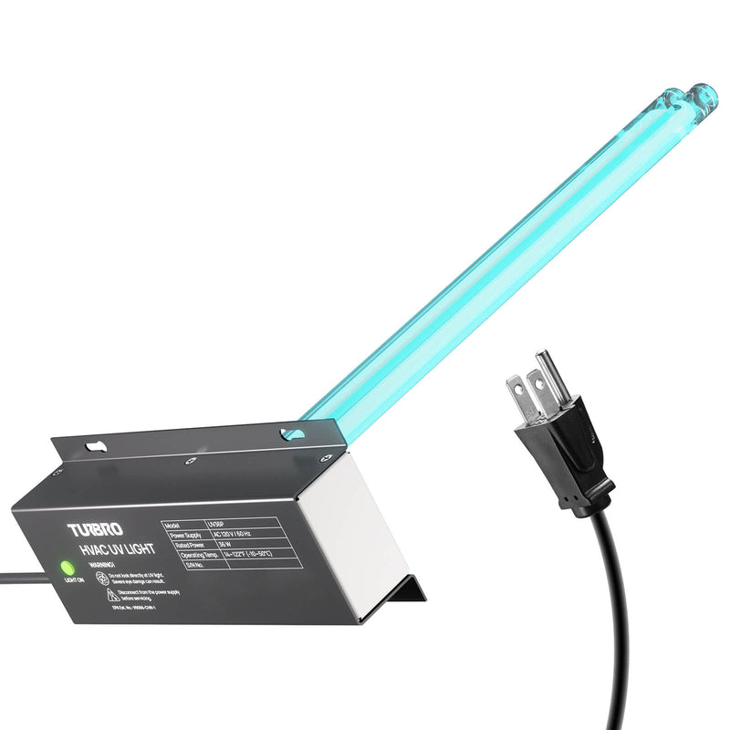 TURBRO UV36P 36W UV Light Kit for HVAC Duct Cleaning, Direct plug-in (707-90-172)