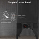 TURBRO Suburbs TS17 Electric Fireplace Stove Heater (707-98-122A)