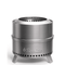 TURBRO Pluto R19-SS Smokeless Outdoor Fire Pit in Stainless Steel (707-FP-R19SS)