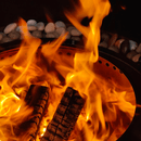 TURBRO Fireside Pluto R29 Outdoor Fire Pit Dual-wall Design - Painted Black (707-FP-R29PB)