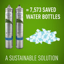 Pentair Everpure H-1200 Drinking Water System, NSF Certified to Reduce PFOA/PFOS, Dual Cartridge System Includes Filter Head, Cartridges and all Hardware, 1,000 Gallon Capacity, 0.5 Micron (EV928200)