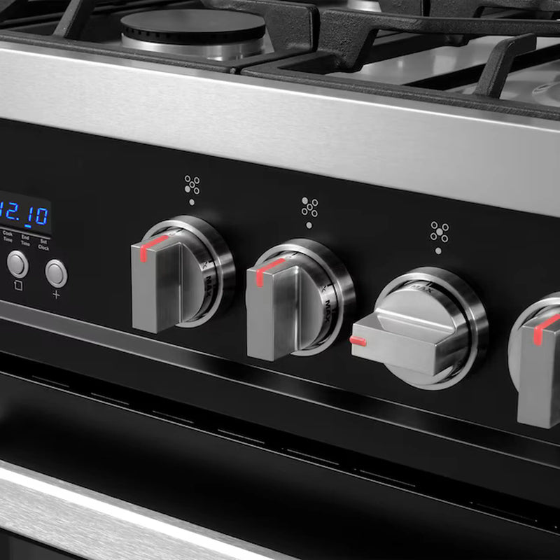 Cosmo 36-Inch Professional Style Gas Range with 5 Gas Burners and 3.8 Cu. Ft. Convection Oven in Matte Black (COS-965AGC-BKS)