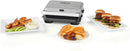 De'Longhi Livenza Compact All Day Grill 3-in-1 Waffle, Grill & Griddle Plates in Stainless (SW13ABC.S)
