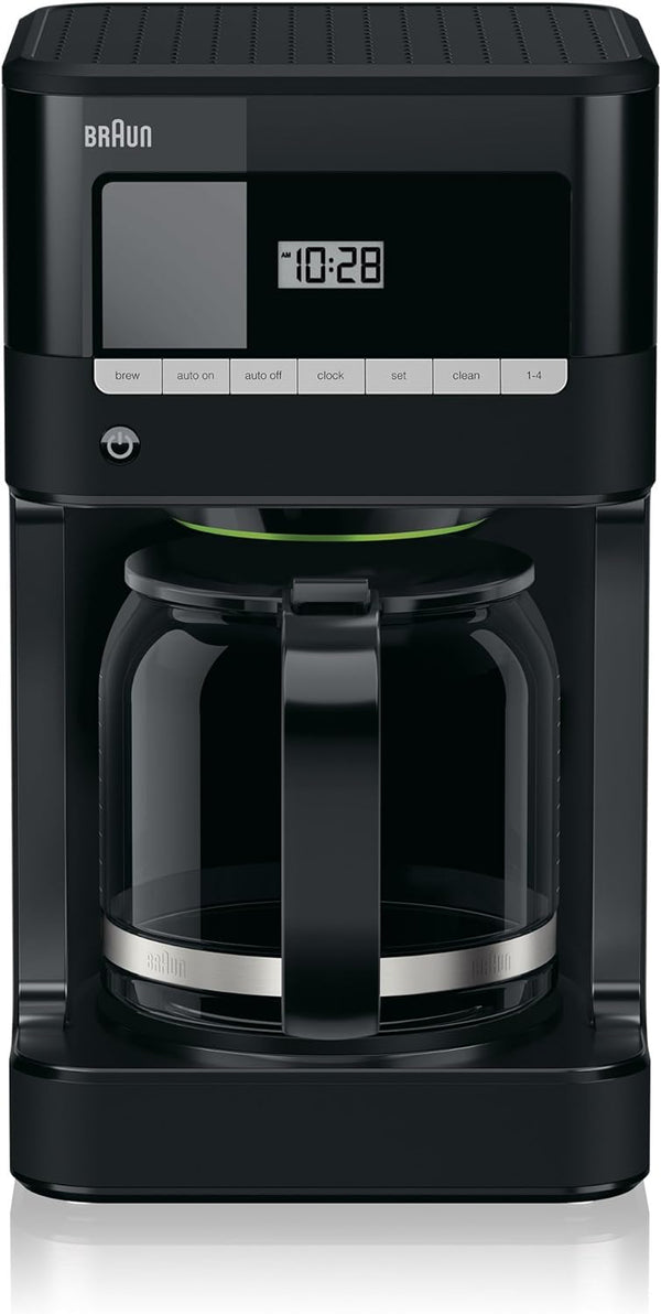 Braun Brew Sense 12-Cup Drip Coffee Maker in Black (KF7000BK)