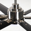 Parrot Uncle 72-Inch Bankston Modern DC Motor Downrod Mount Reversible Ceiling Fan with Lighting and Remote Control
