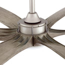 Parrot Uncle 72-Inch Jaydn Farmhouse DC Motor Downrod Mount Reversible Ceiling Fan with Lighting and Remote Control
