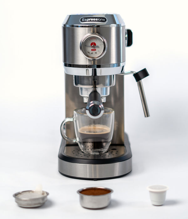 Espressione Flex 3-in-1 Manual Espresso Coffee Machine (ESP-2016)