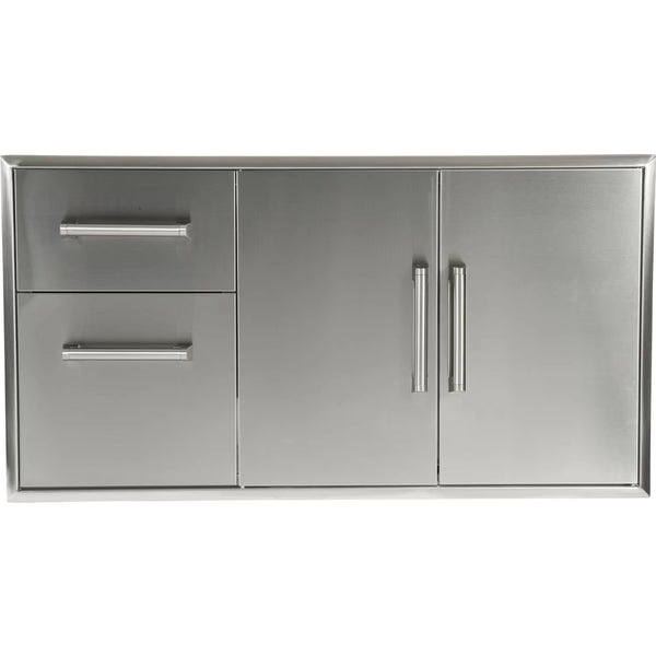 Coyote 45-Inch Double Access Door And Access Drawer Combo (CCD-2DC)