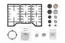 ROBAM 30-Inch 5 Burners Gas Cooktop in Stainless Steel (7G7H50)