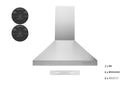 Hauslane Convertible Wall Mount Range Hood (WM-530-BASE)