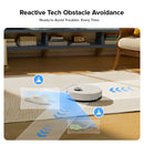 Roborock Q10 S5 Robot Vacuum and Mop with 10000 Pa Suction Power and VibraRise 2.0 Mopping System