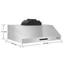 Kostch 36-Inch Range Hood in Stainless Steel (KOS-36RH06H)