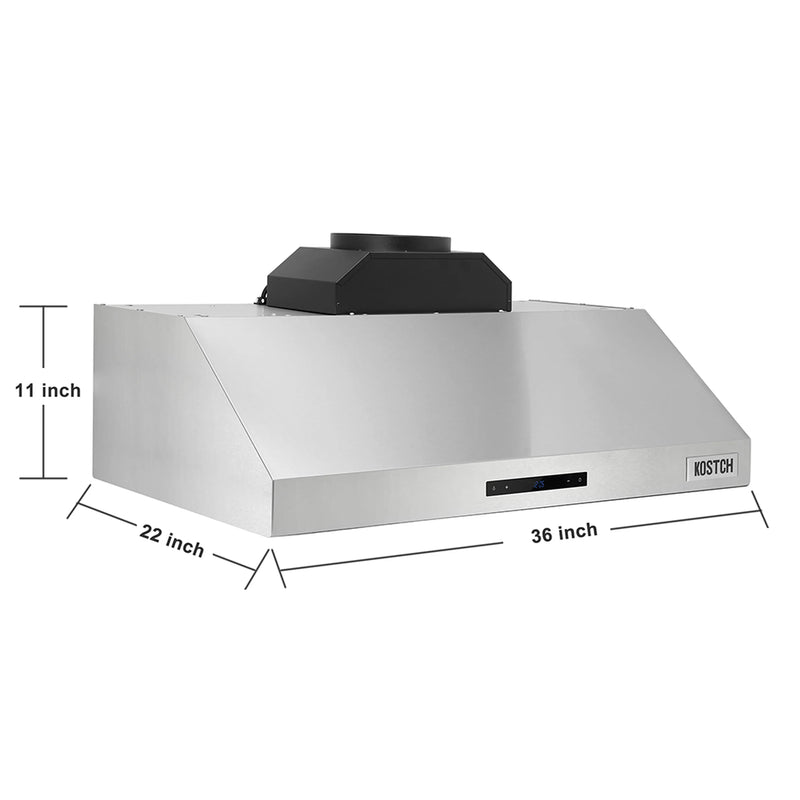 Kostch 36-Inch Range Hood in Stainless Steel (KOS-36RH06H)
