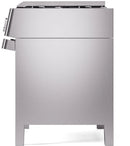 ILVE Panoramagic 36-Inch Freestanding Natural Gas Dual Fuel Range in Stainless Steel (UPM09DFS3SS)