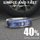 Giraffe Tools 150 PSI Retractable Car Tire Inflator with Memory Function