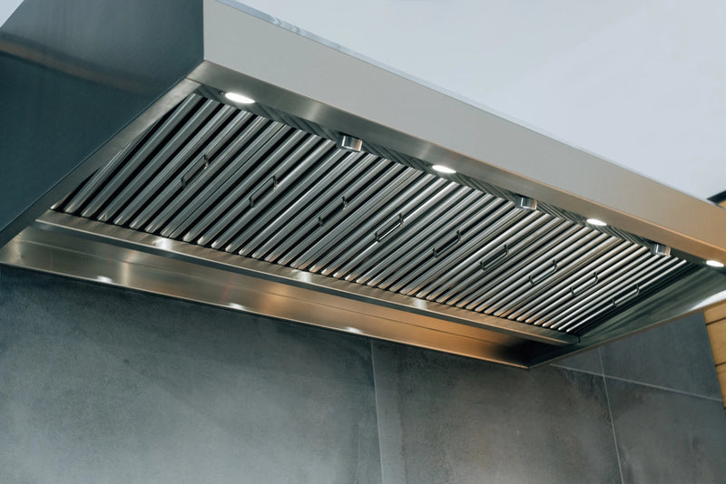 TrueFlame 60-Inch 2000 CFM Wall Mount Vent Hood in Stanless Steel (TF-VH60-2)