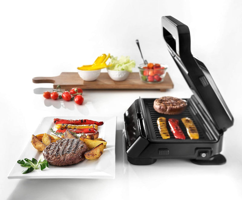 De'Longhi Livenza Compact All Day Grill 3-in-1 Waffle, Grill & Griddle Plates in Stainless (SW13ABC.S)