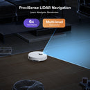 Roborock Q10 S5+ Robot Vacuum and Mop with Auto-Empty Dock, 10000 Pa Suction Power and VibraRise 2.0 Mopping System