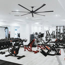 Parrot Uncle 84-Inch 100-Inch Silent Storm Extra Large Ceiling Fan with Remote Control