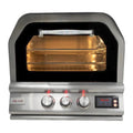 Blaze 26-Inch Built-In Propane Gas Outdoor Pizza Oven with Rotisserie in Stainless Steel (BLZ-26-PZOVN-LP)