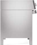 ILVE Panoramagic 36-Inch Freestanding Electric Induction Range with Convection Oven in Stainless Steel (UPMI09S3SS)