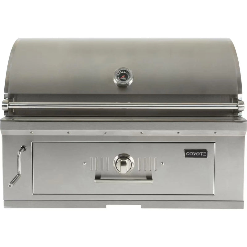 Coyote 36-Inch Built-In Stainless Steel Charcoal Grill (C1CH36)