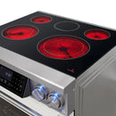 Kostch 30-Inch Electric Range with 5 Elements, Air Fry & Touchscreen Controls, 4.8 Cu. Ft. Convection Oven in White (KOS-30RE07T-W)