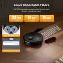 Roborock QV 35S Robot Vacuum with Multifunctional Dock, 10000 Pa Suction Power and Dual Liftable Spinning Mops