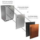 Perlick 24-Inch Undercounter Wine Reserve with 5.0 Cu. Ft. Capacity, RAPIDCOOL Technology in Panel Ready Solid Door (G5WR24SC)