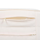 Parrot Uncle Outdoor Lounge Chair, Patio Chaise Lounge with 5-Position Backrest, Rattan Outdoor Lounge Chair with Cushion and Wheels for Poolside, Backyard, Garden