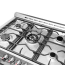 Cosmo 4-Piece Appliance Package - 36-Inch Single Oven Gas Range, Under Cabinet Range Hood, Dishwasher and Refrigerator in Stainless Steel (COS-4PKG-065)