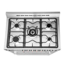 Cosmo 4-Piece Appliance Package - 36-Inch Single Oven Gas Range, Under Cabinet Range Hood, Dishwasher and Refrigerator in Stainless Steel (COS-4PKG-065)