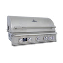 Blaze LTE PRO 40-Inch 5 Burner Built-in Propane Gas Grill with Digital Temperature Screen & Rear Infrared Burner (BLZ-5LTEPRO-LP)