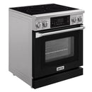 Kostch 30-Inch Electric Range with 5 Elements, Air Fry & Touchscreen Controls, 4.8 Cu. Ft. Convection Oven in Black (KOS-30RE07T-B)