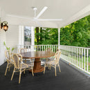 Parrot Uncle Winni All-Aluminum IPX4 Outdoor Ceiling Fan with Remote Control