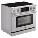 Kostch 36-Inch Electric Range with 5 Elements, Air Fry & Touchscreen Controls, 6.2 Cu. Ft. Convection Oven in Stainless Steel (KOS-36RE07T-S)