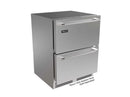 Perlick 24-Inch ADA Undercounter Refrigerator Drawers with 4.5 Cu. Ft. Capacity, RAPIDCOOL Technology in Panel Ready Stainless Steel (G5RD24SA)