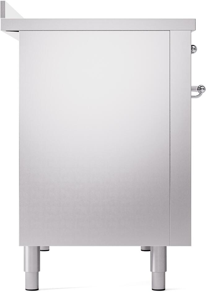 Stainless steel freestanding base cabinet with four adjustable feet